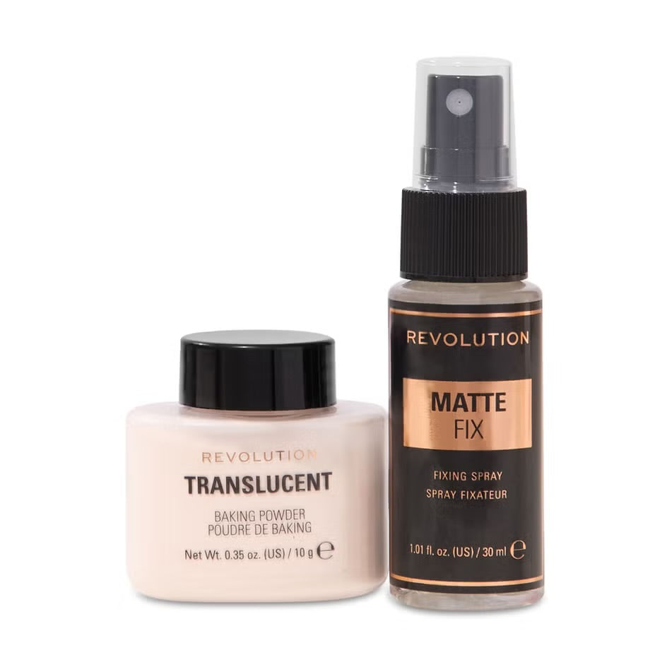 Revolution Mini Matte Hero’s Make Up Setting Duo