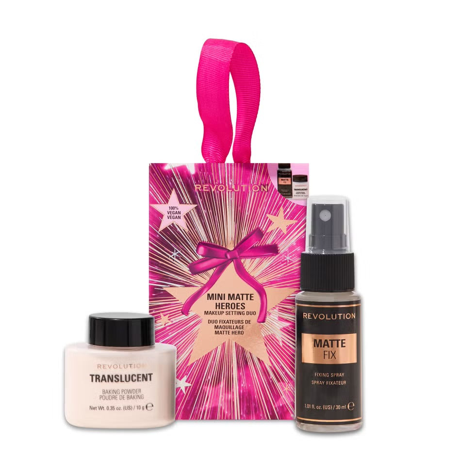 Revolution Mini Matte Hero’s Make Up Setting Duo