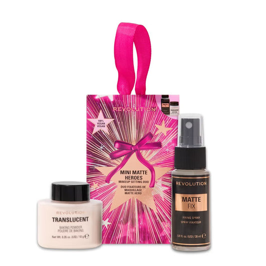 Revolution Mini Matte Hero’s Make Up Setting Duo